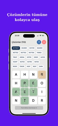Online Word Hunt screenshot