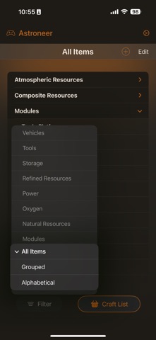 Crafting Companion screenshot