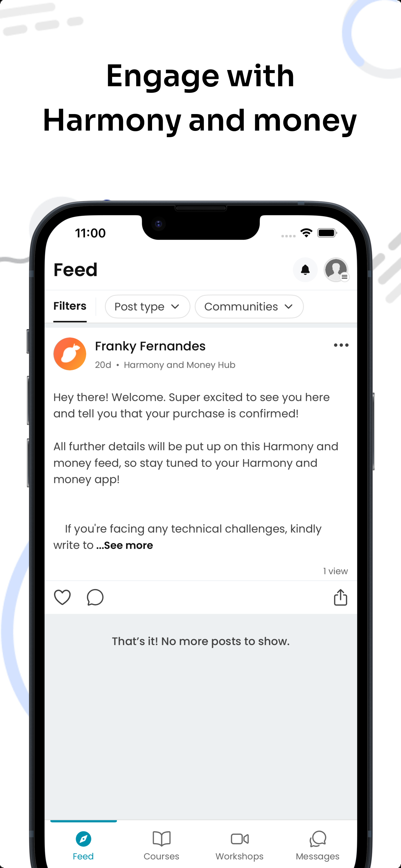 Harmony and Money screenshot 2