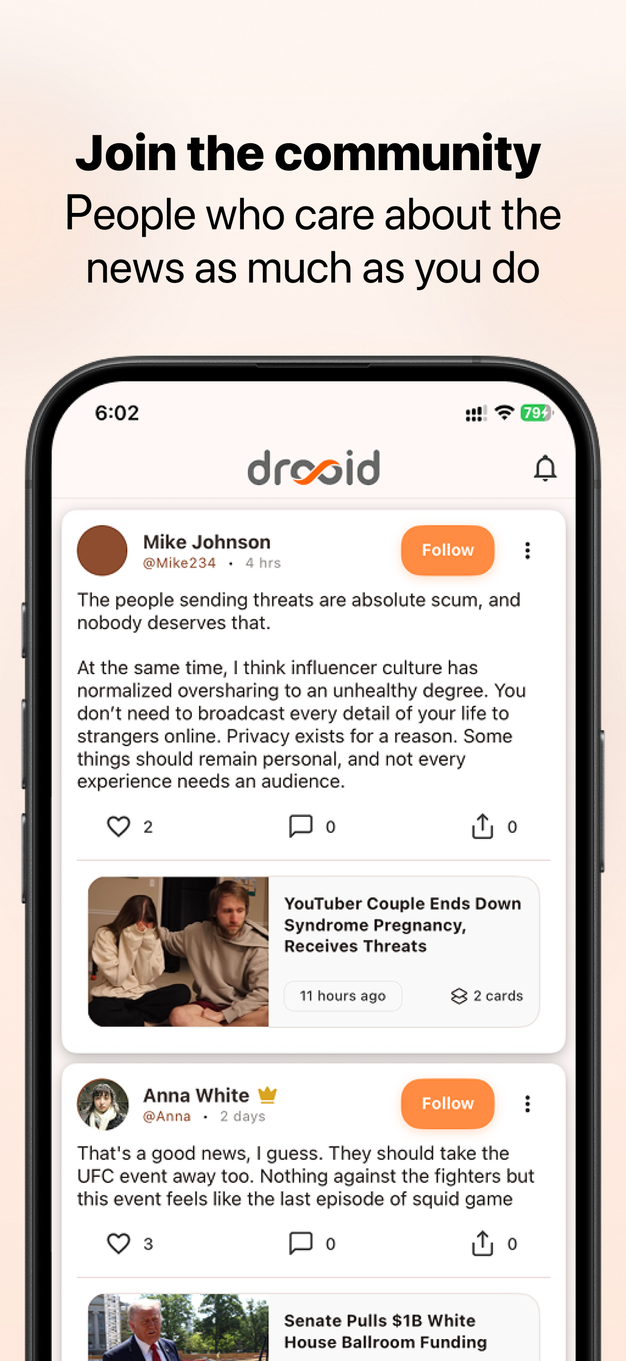 Drooid: News from All Sides