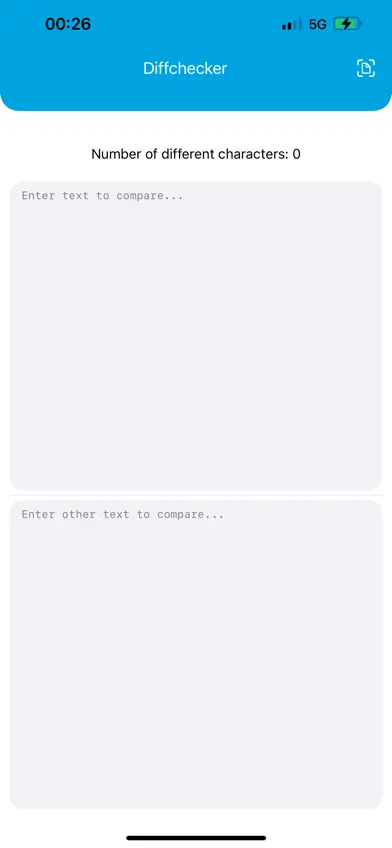 Diffchecker screenshot 1