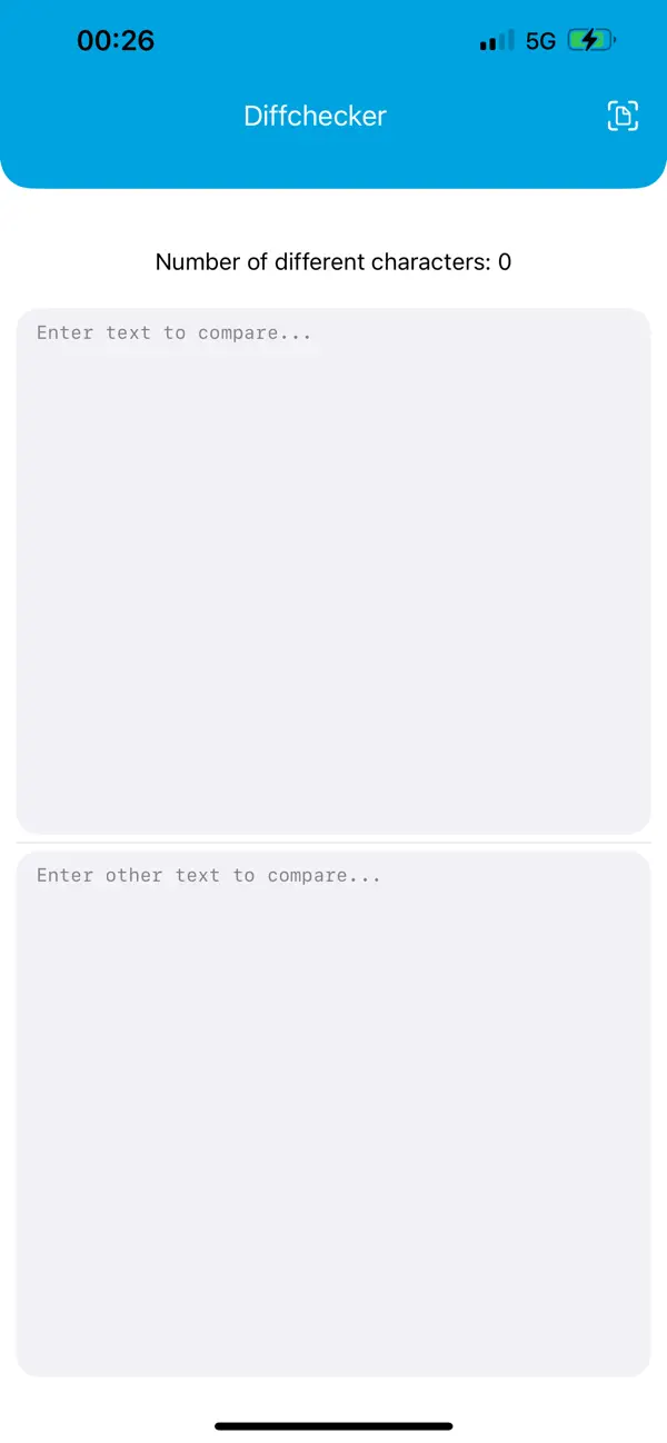 #1. Diffchecker (iOS) Ved: Ahmad Rahimi