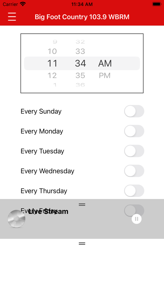 #4. Big Foot Country 103.9 WBRM (iOS) 由: Signal Hill Media Partners, LLC