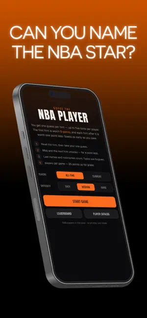 Guess the NBA Player screenshot 1