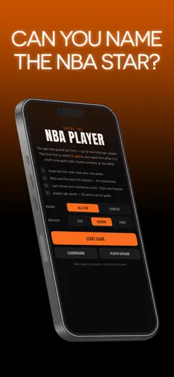 Screenshot von Guess The NBA Player auf dem iPhone 1