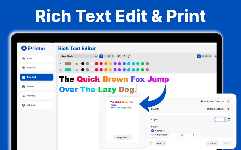 App for Printer & Scanner screenshot