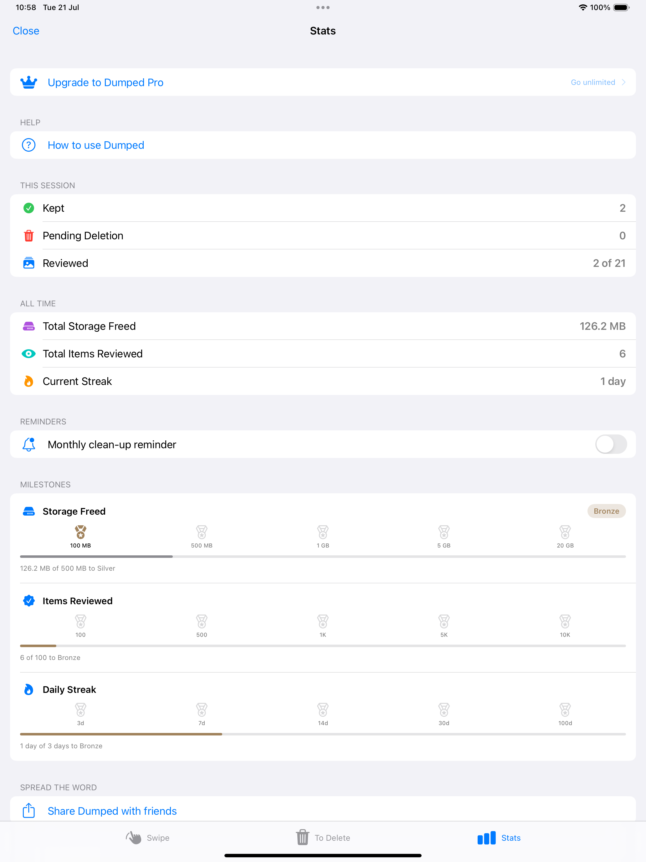 Dumped: Photo Cleaner screenshot 12