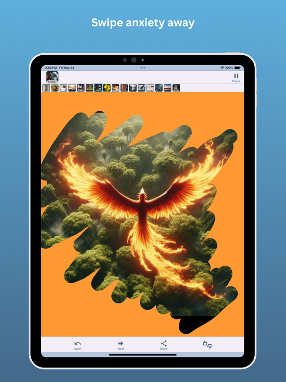 Milesoft Reveal iPad screenshot 3 - Entertainment app