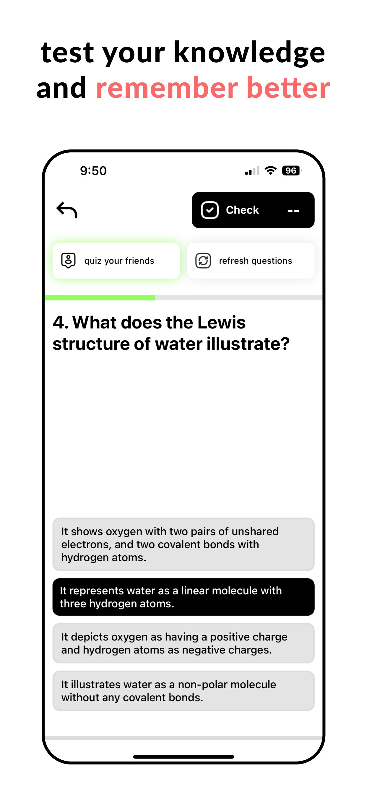 QuizBot - AI flashcard quiz