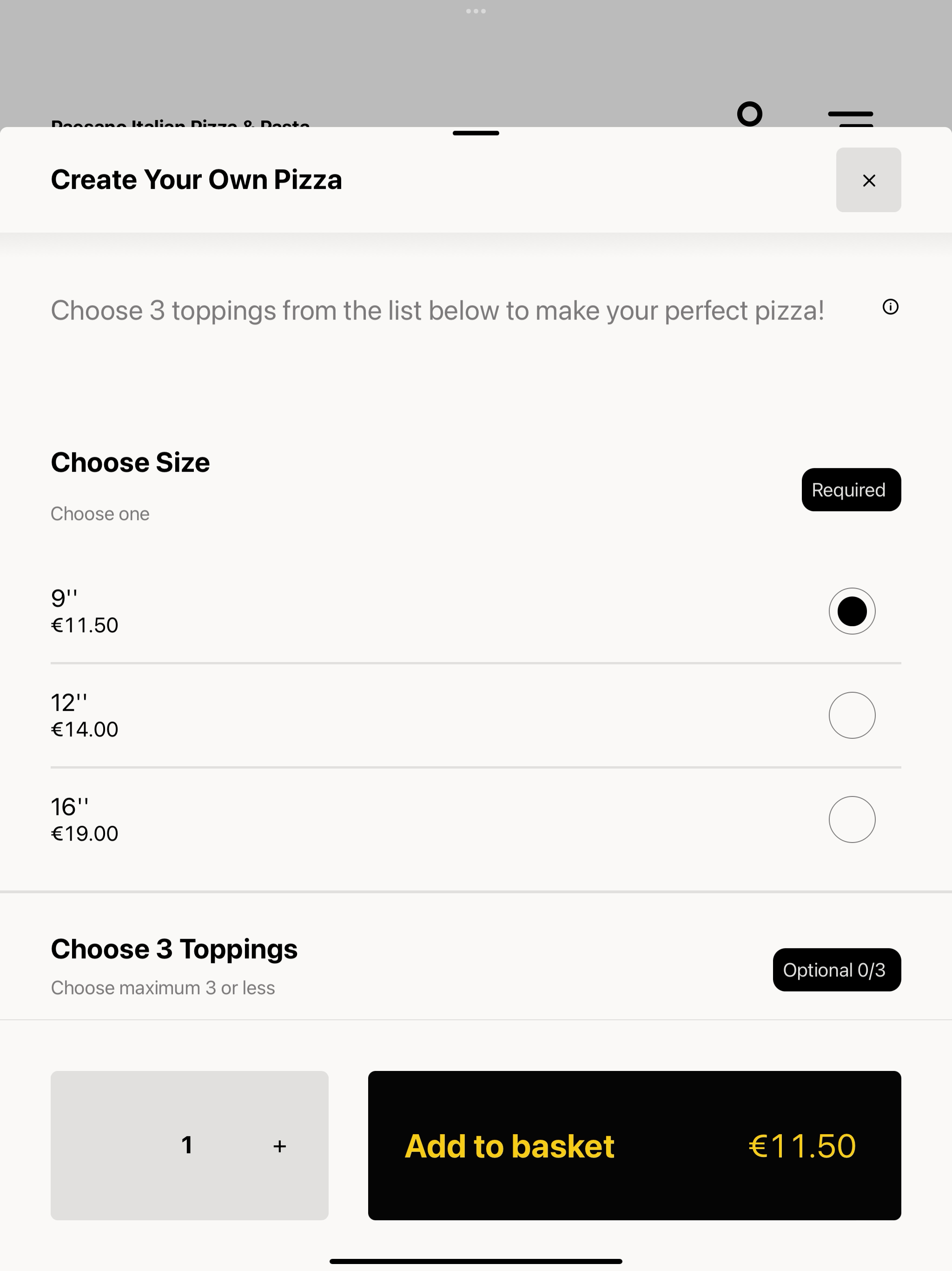 Paesano Italian Pizza & Pasta