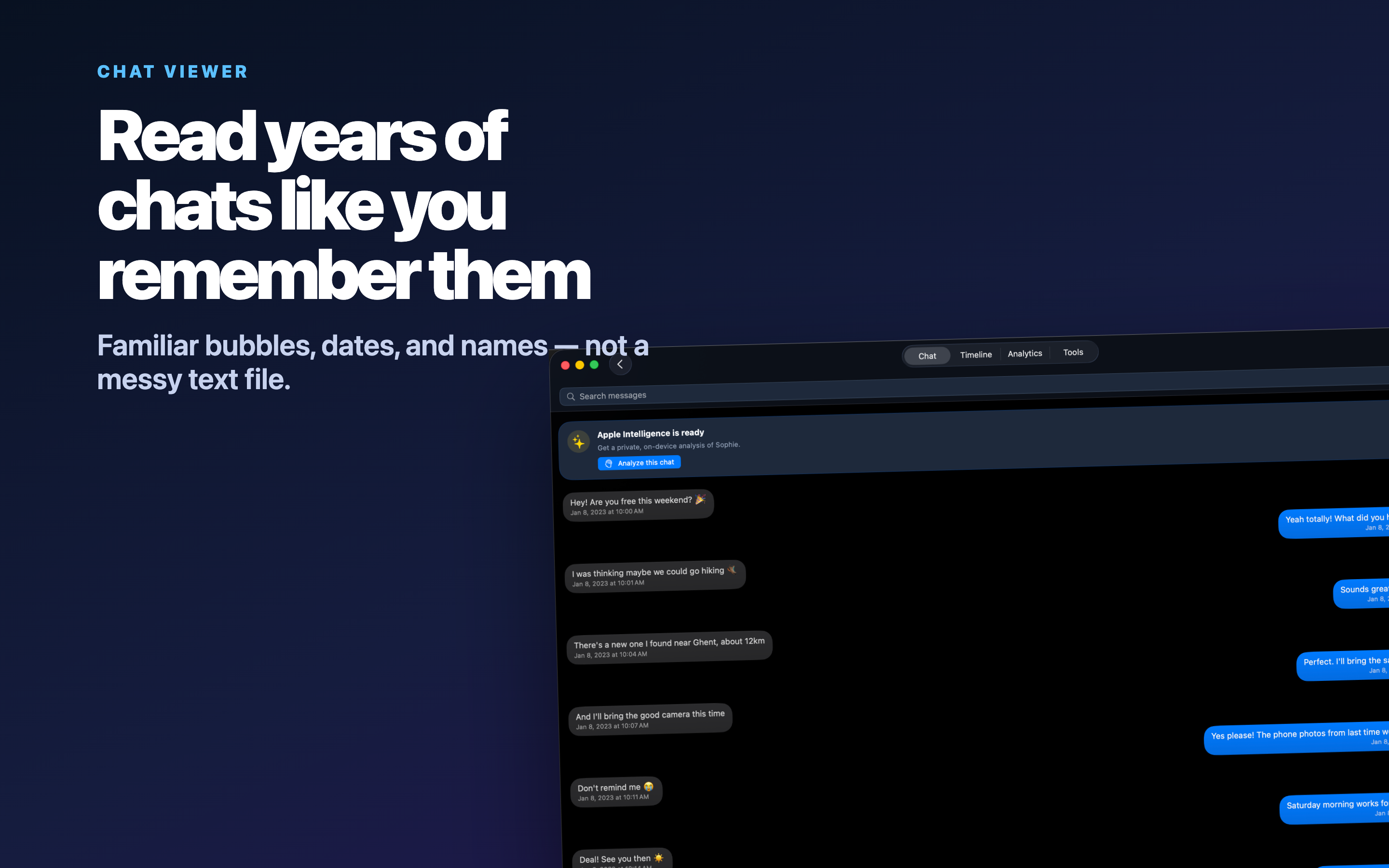 Chat Explorer