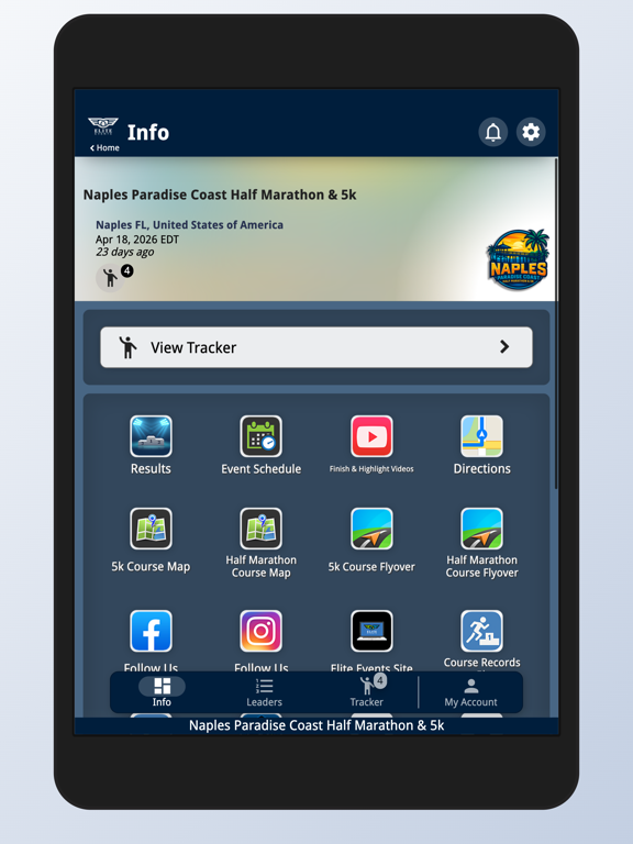 Screenshot #5 pour Elite Events Tracker