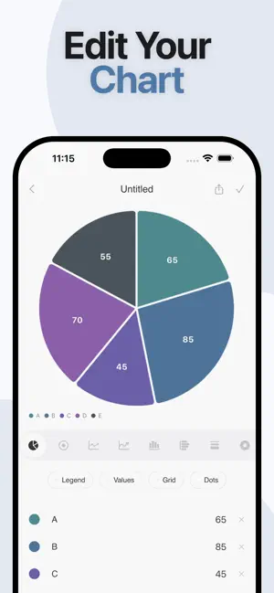 VIA: Chart Builder Graph Maker screenshot 2