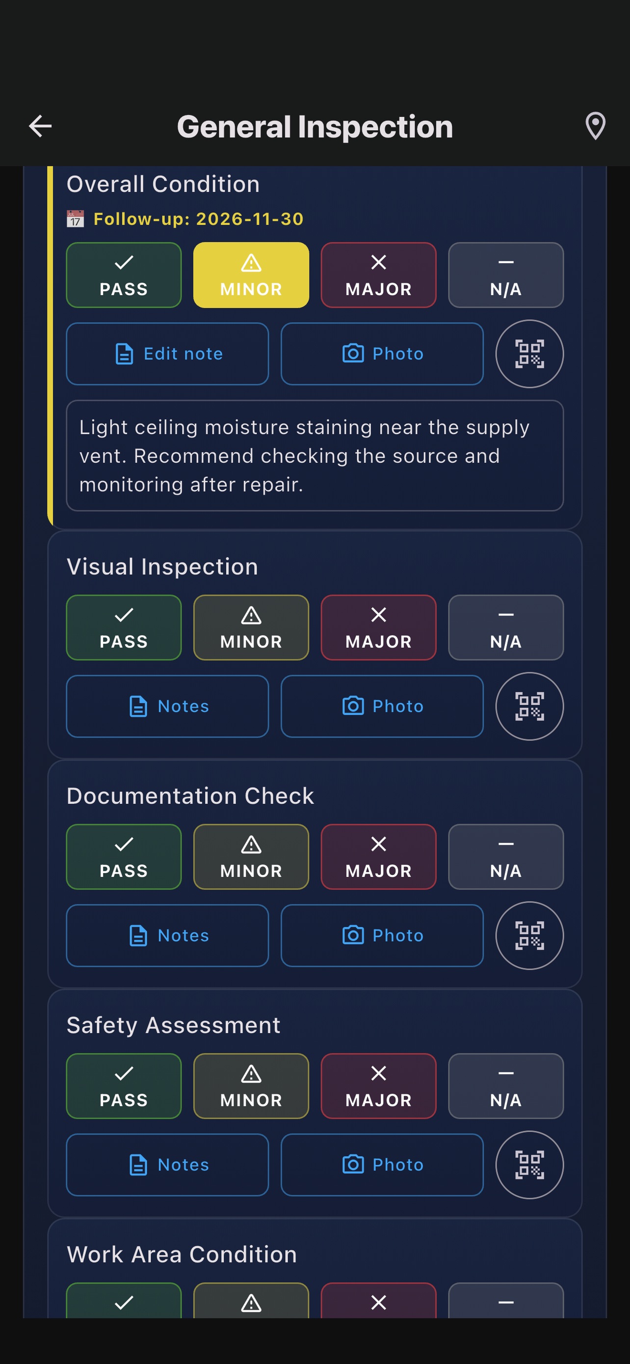 Screenshot 1 of Proofio: Inspection Reports