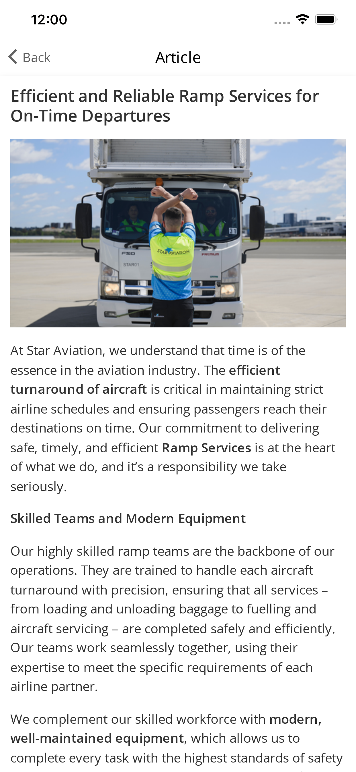 Star Connect by Star Aviation
