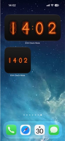 EVA Clock Nixie Screenshot 2 of 2