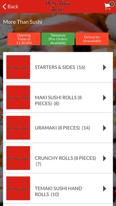 Screenshot #1 pour More Than Sushi