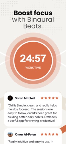 Orli — Pomodoro Timer · Focus Screenshot 4 of 9