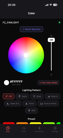 Lightstick Controller iPhone screenshot
