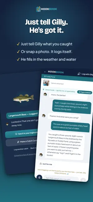 HookBook Fishing Log screenshot 2
