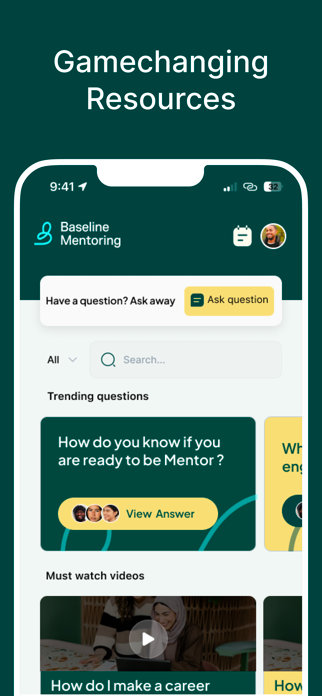 Baseline Mentoring Screenshot 4 of 4