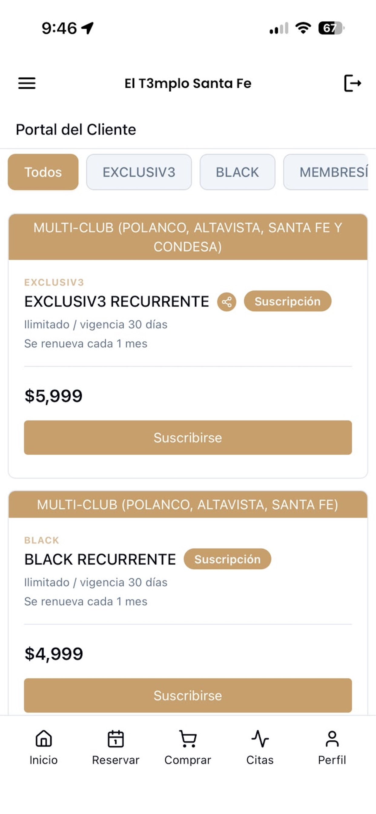 EL T3MPLO APP screenshot 5