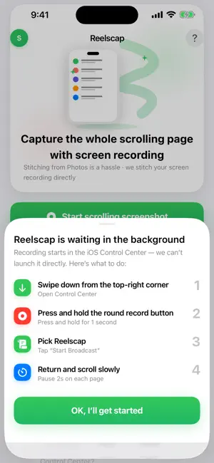 Reelscap: Long Screenshot screenshot 4