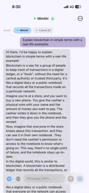 Mimi AI screenshot 3