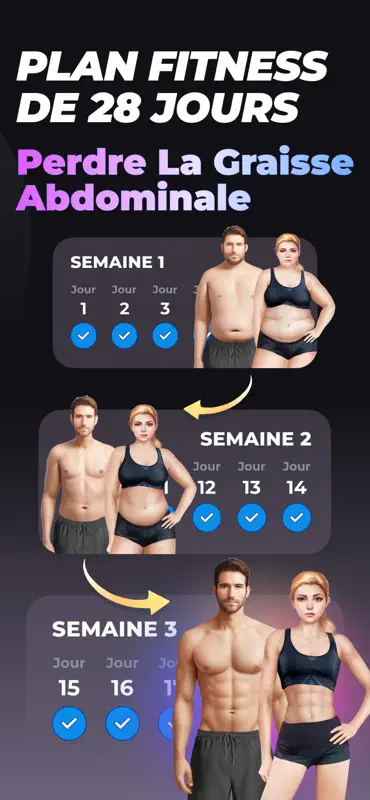 Plan d'entraînement MuscleFit screenshot 2 of 7