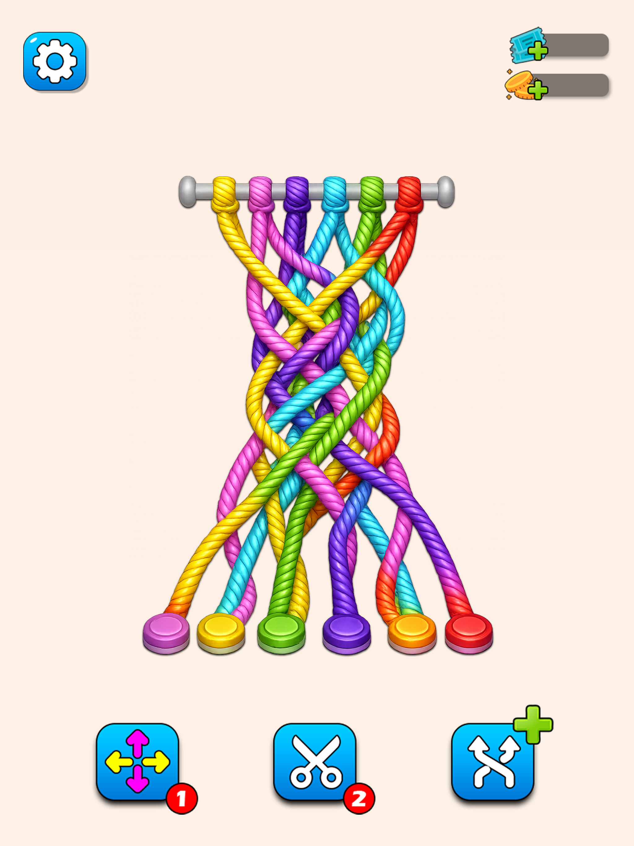 Untangle Twisted Rope Game screenshot 9