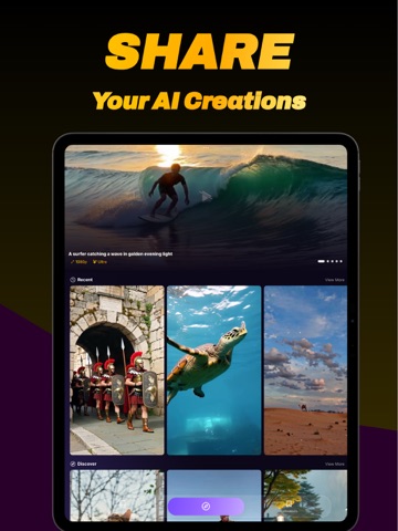 Image to Video with AI - Vidmo iPad screenshot