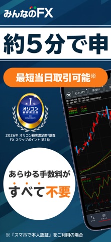 みんなのＦＸ【FXチャート,レートやFXニュースが誰でも】 app screenshot