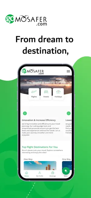 GoMosafer.com screenshot 1