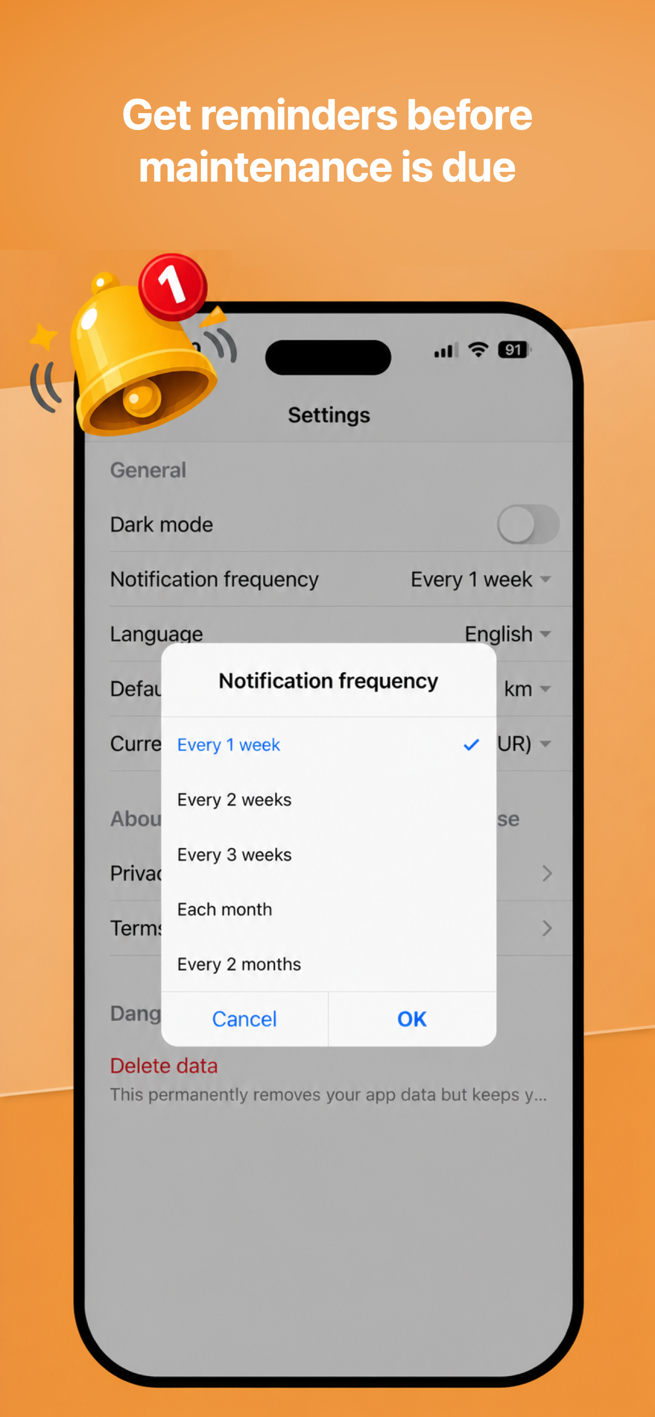 Car Maintenance: MotorApp screenshot 5