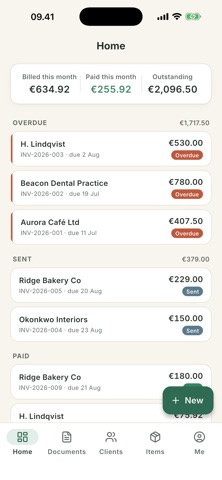 Invoice Maker: Quote & Bill Screenshot 4 of 9