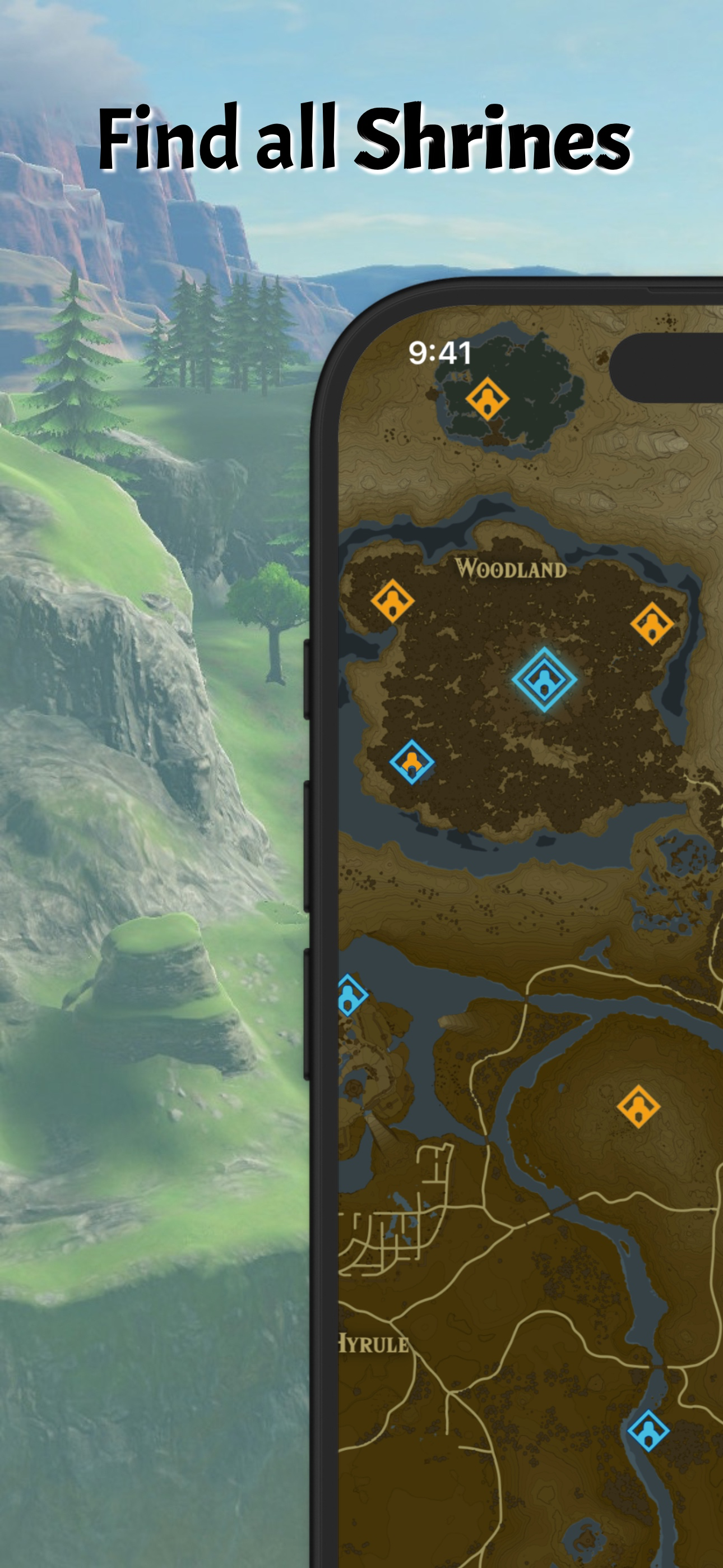 Shrines Guide - BotW Map