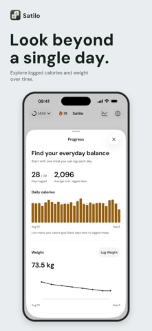 Calorie & Macro Log: Satilo Screenshot 5 of 5