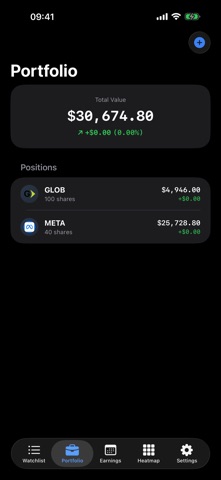 ZephTicker: Stock Tracker screenshot