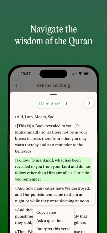 Deen Buddy: Quran Chat Muslim screenshot 3 of 5