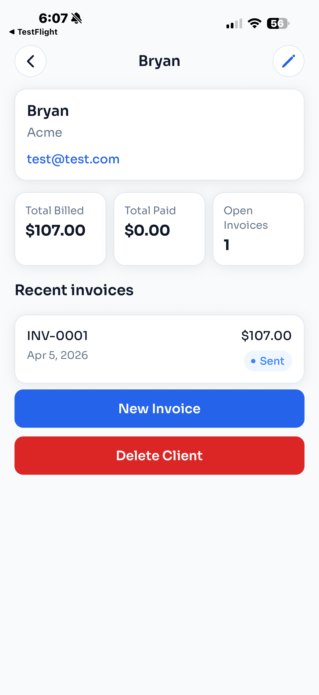 QuickBill: Invoice & Estimate screenshot 3