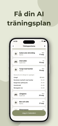 Mönstringsappen iPhone screenshot 8