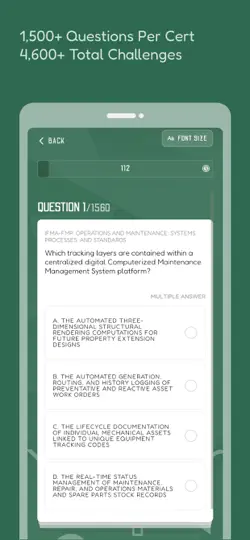 IFMA Exam Prep: With AI iPhone Screenshot 3