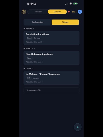 The Husband App: Household AI iPad screenshot