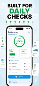 Battery Log: Health & Cycles screenshot