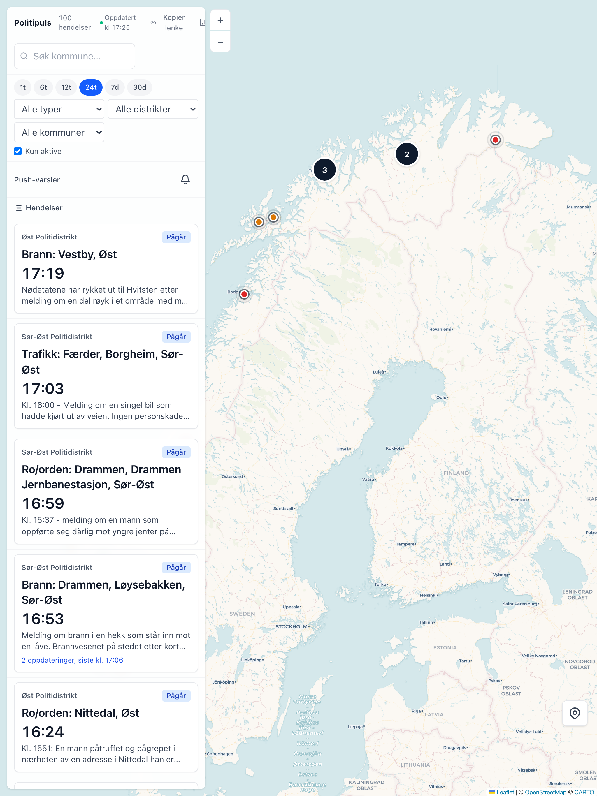 Politipuls screenshot 13