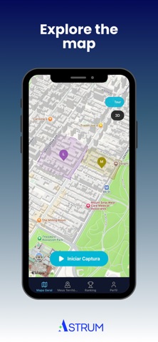 Astrum – Explore Your Runs iPhone screenshot