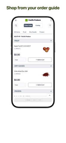 Pacific Produce & Provisions iPhone screenshot