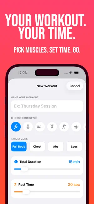 FlexFit Pro: Home Workouts screenshot 3