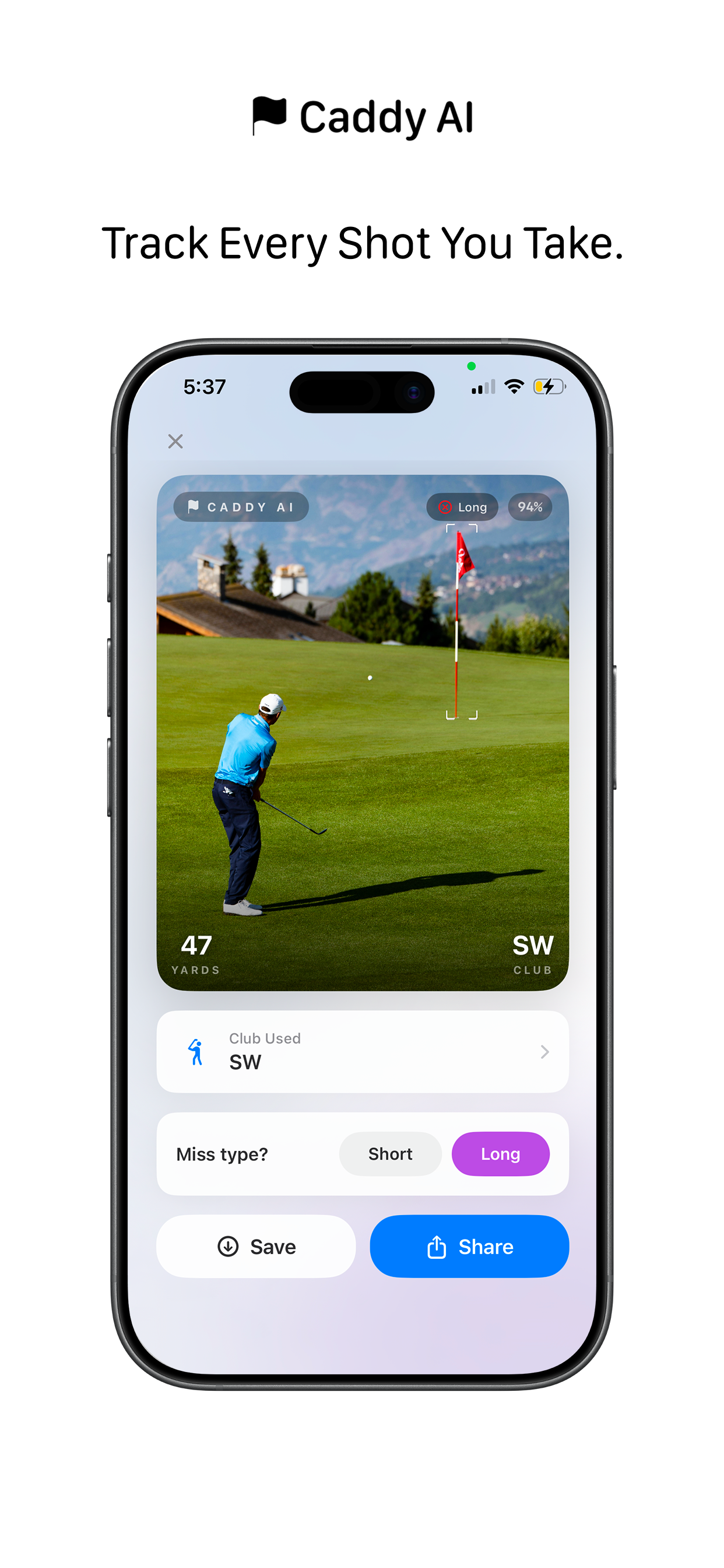 Caddy AI - Golf Rangefinder