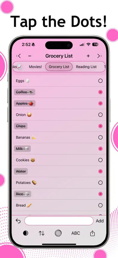 DotList screenshot 1